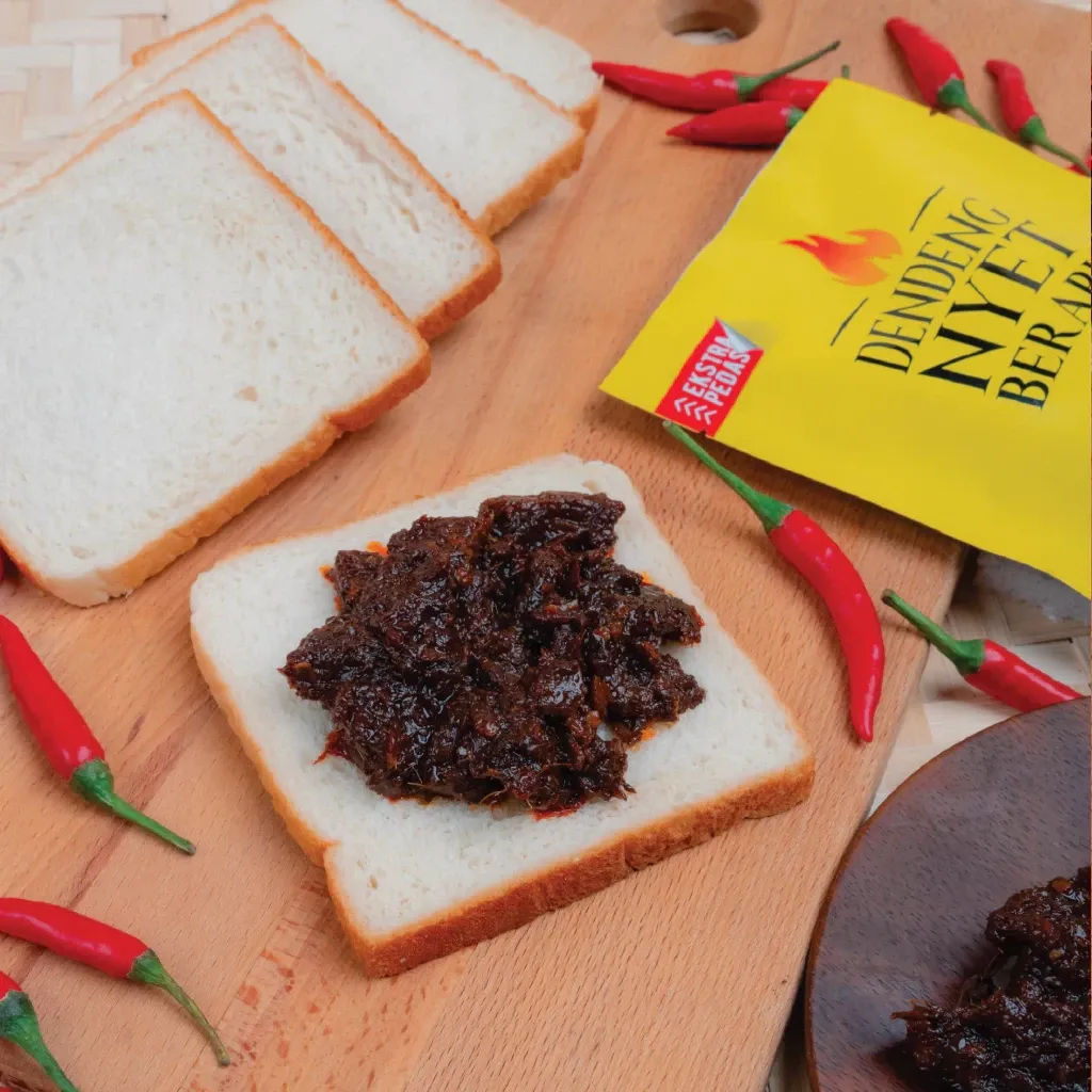 Dendeng Nyet EKSTRA PEDAS - Produk Nyet Berapi
